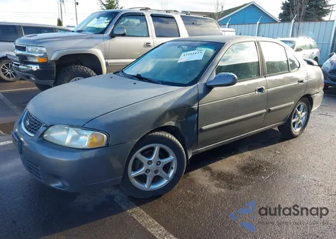 2001 Nissan Sentra Gxe из США, поврежденный, VIN 3N1CB51D21L472648